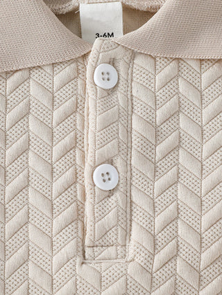 Solid Plaid Polo Shirt - RYAN AND REMI