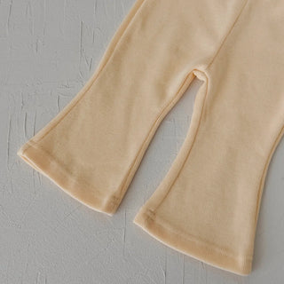 Butter Yellow Flare Pants Set - RYAN AND REMI