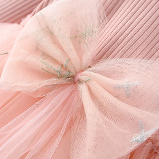 Lace Star Bowtie  Dress - RYAN AND REMI