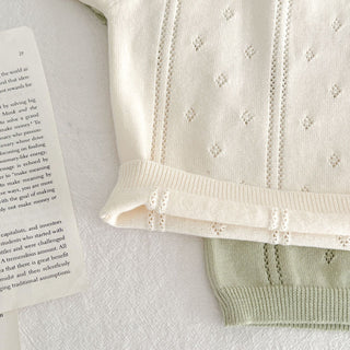 Ruffles Lace Collar Pullover & Bloomer Set - RYAN AND REMI