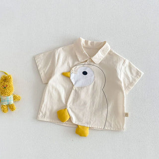 Penguin Button Shirt Outfit