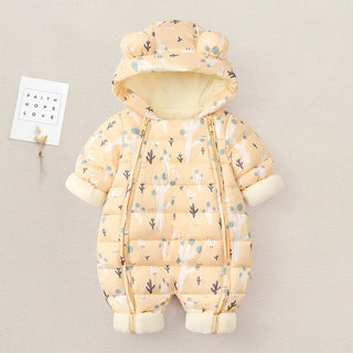 Cartoon Waterproof Hooded Romper With Boots - RYAN AND REMI