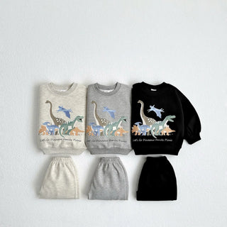 Dinosaur Print Jogger Set - RYAN AND REMI