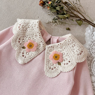 Embroidery Lapel  Floral Set - RYAN AND REMI