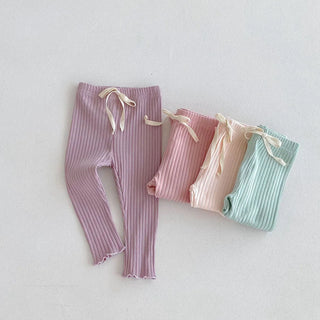 Girls Slim Straight Leggings - RYAN AND REMI