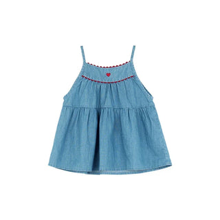 Camisole Denim Dress - RYAN AND REMI
