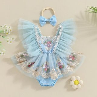 Newborn Fly Sleeve Romper