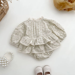 Double Layers Lace Romper
