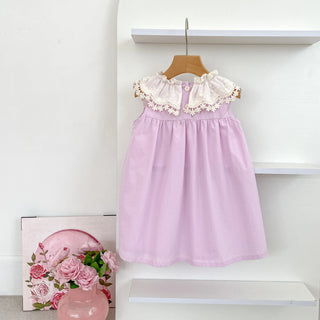 Sisters Lace Petal Collar Outfit