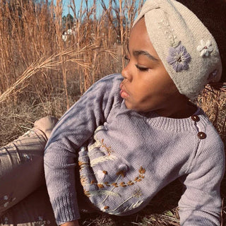 Willow Embroidered Pullover Sweater - RYAN AND REMI