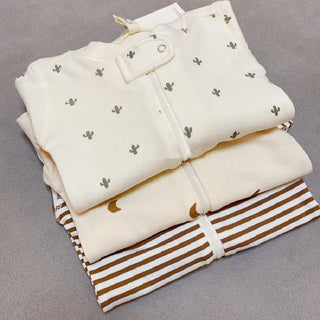Baby Boy Zip Up Onesie - RYAN AND REMI