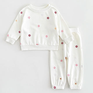 Flower Print Lounge Set