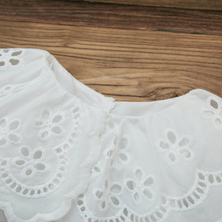 Plaid lace Collar Romper - RYAN AND REMI