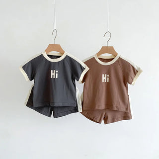Hi Printed Shorts Set - RYAN AND REMI