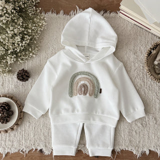 Hooded Fuzzy Rainbow Set - RYAN AND REMI