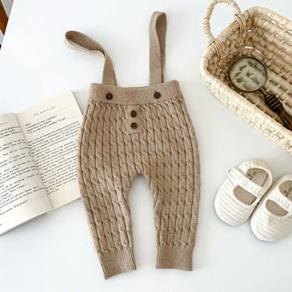 Striped Sweater Suspender Outfit - RYAN AND REMI
