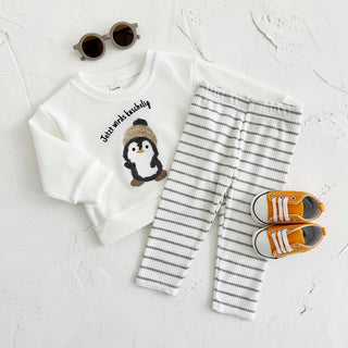 Cute Animal Lounge Stripe Set - RYAN AND REMI