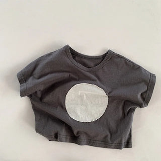 Circle Patch T-Shirt - RYAN AND REMI