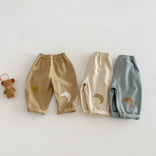 Moon Star Patch  Pants