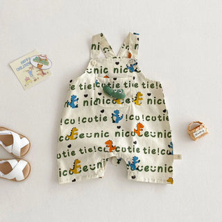 Dinosaur Jumpsuit T-shirt Outfit