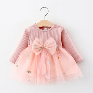 Lace Star Bowtie  Dress - RYAN AND REMI