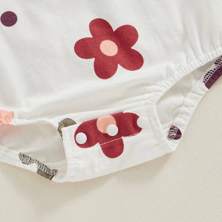 Flower Print Romper Set - RYAN AND REMI