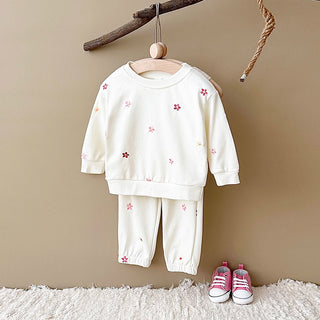 Flower Print Lounge Set