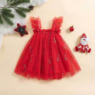Christmas Layered Tulle Dress