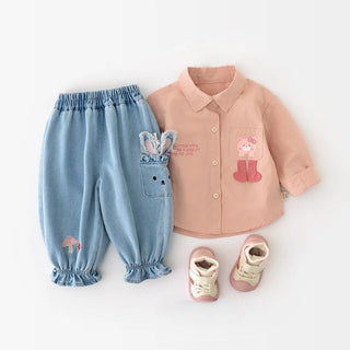 Casual  Loose Bunny Pants