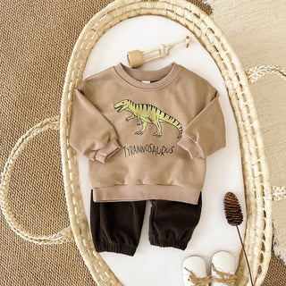 Dinosaur Sweater Pants Set