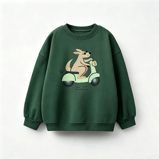 Casual Round Neck Pullovers Sweater