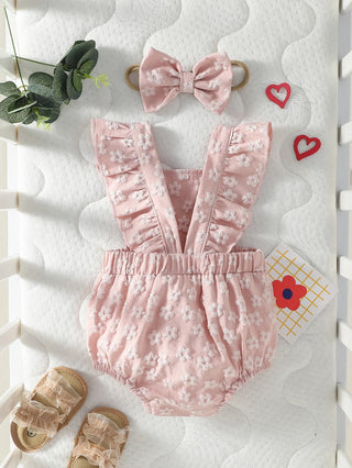 Flower Print Honey Jumpsuit Set - RYAN AND REMI