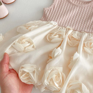Rose Dress Cardigan Outfit