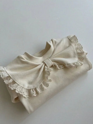 Lace Collar Top