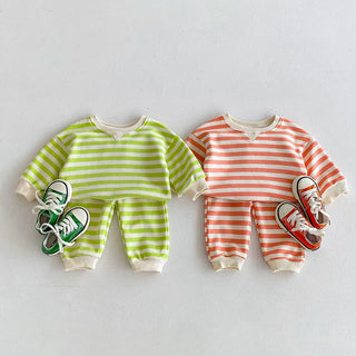 Neon Striped Jogger Set - RYAN AND REMI