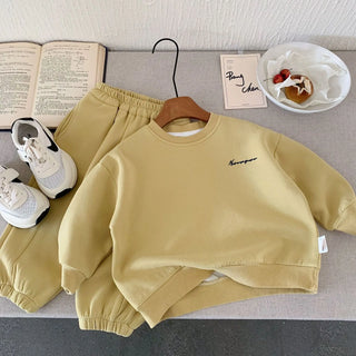 Embroidered City Jogger Set - RYAN AND REMI