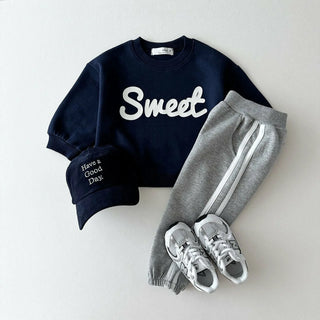 Sweet Sweatshirt Top - RYAN AND REMI