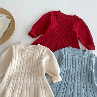 Cozy Fall Knitted Dresses - RYAN AND REMI