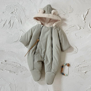 Nordic Style Waterproof Plush Jumpsuit