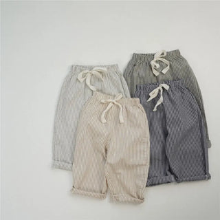 Loose Striped Fashion Pants - RYAN AND REMI