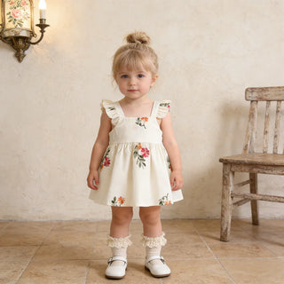 Floral Embodied Sun Dress - RYAN AND REMI