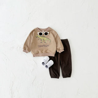 Dinosaur Sweater Pants Set