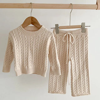 Solid Knitted Lounge Set - RYAN AND REMI