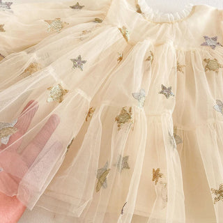 Star Mesh Dress