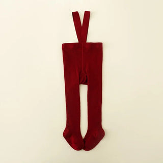 Christmas Theme Suspender Leggings