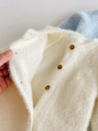 Cozy Plush Button Up Jumpsuit