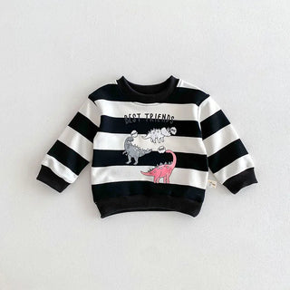 Best Friend Stripe Sweater - RYAN AND REMI