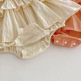 Camisole Ruffle Romper Dress