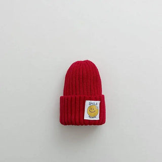 Smiley Face Beanie Hat - RYAN AND REMI