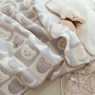 Soft Reversible Blanket - RYAN AND REMI